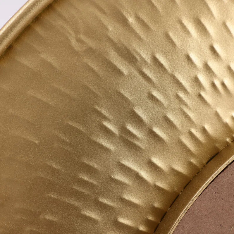 Mikaylee Metal round Mirror