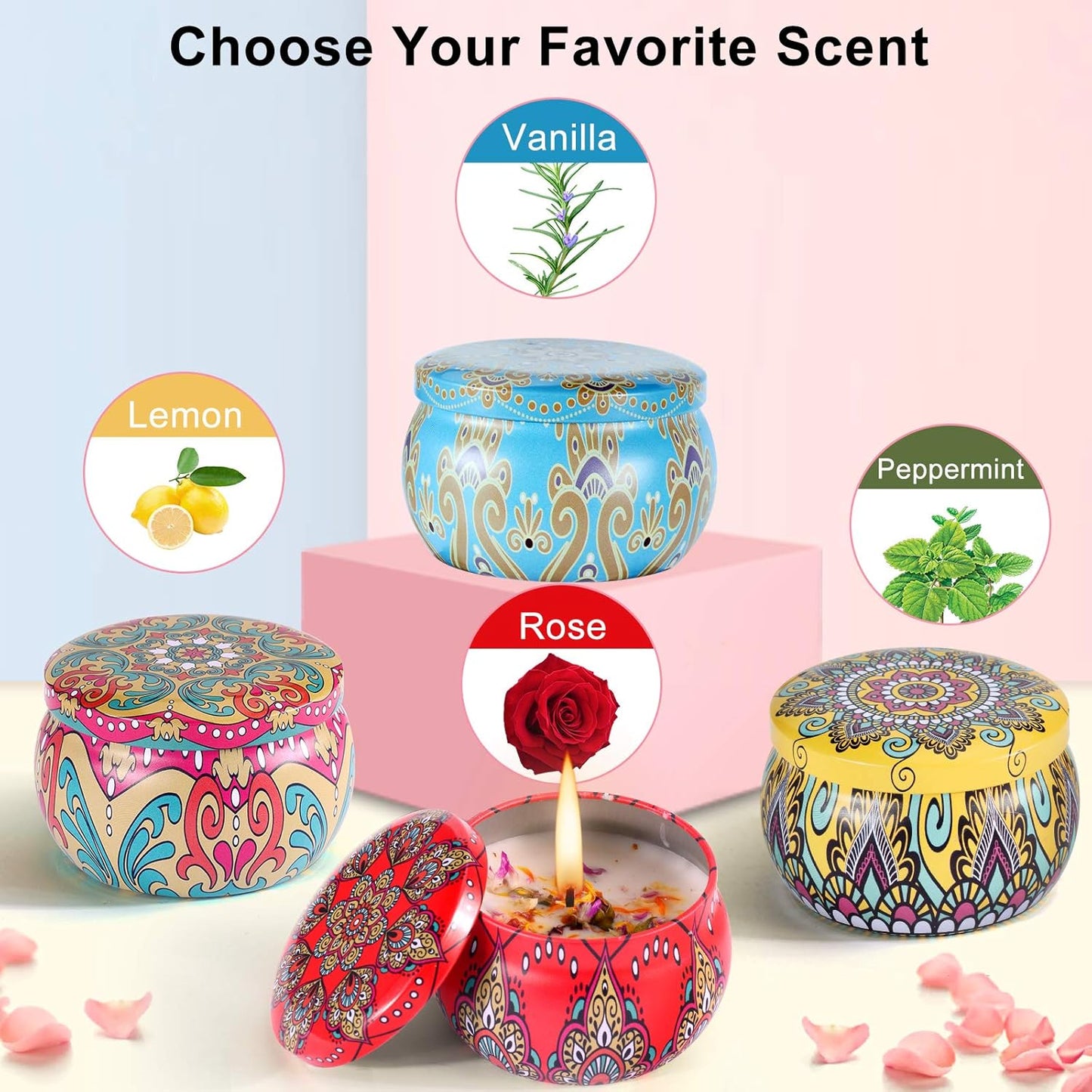 Gifts for Mom, HOTIOGA Mom Gifts from Daughter and Son Funny Scented Candles Mother Presents for Christmas Mothers Day Birthday Thanksgiving