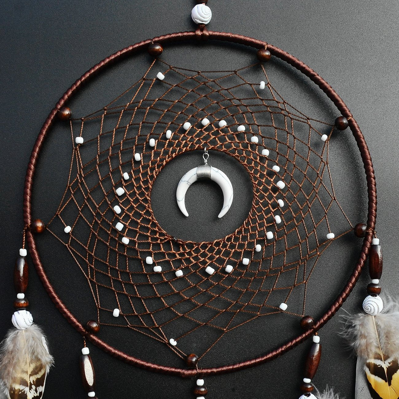 Large Dream Catchers for Bedroom Adult Brown Boho Dream Catcher Wall
