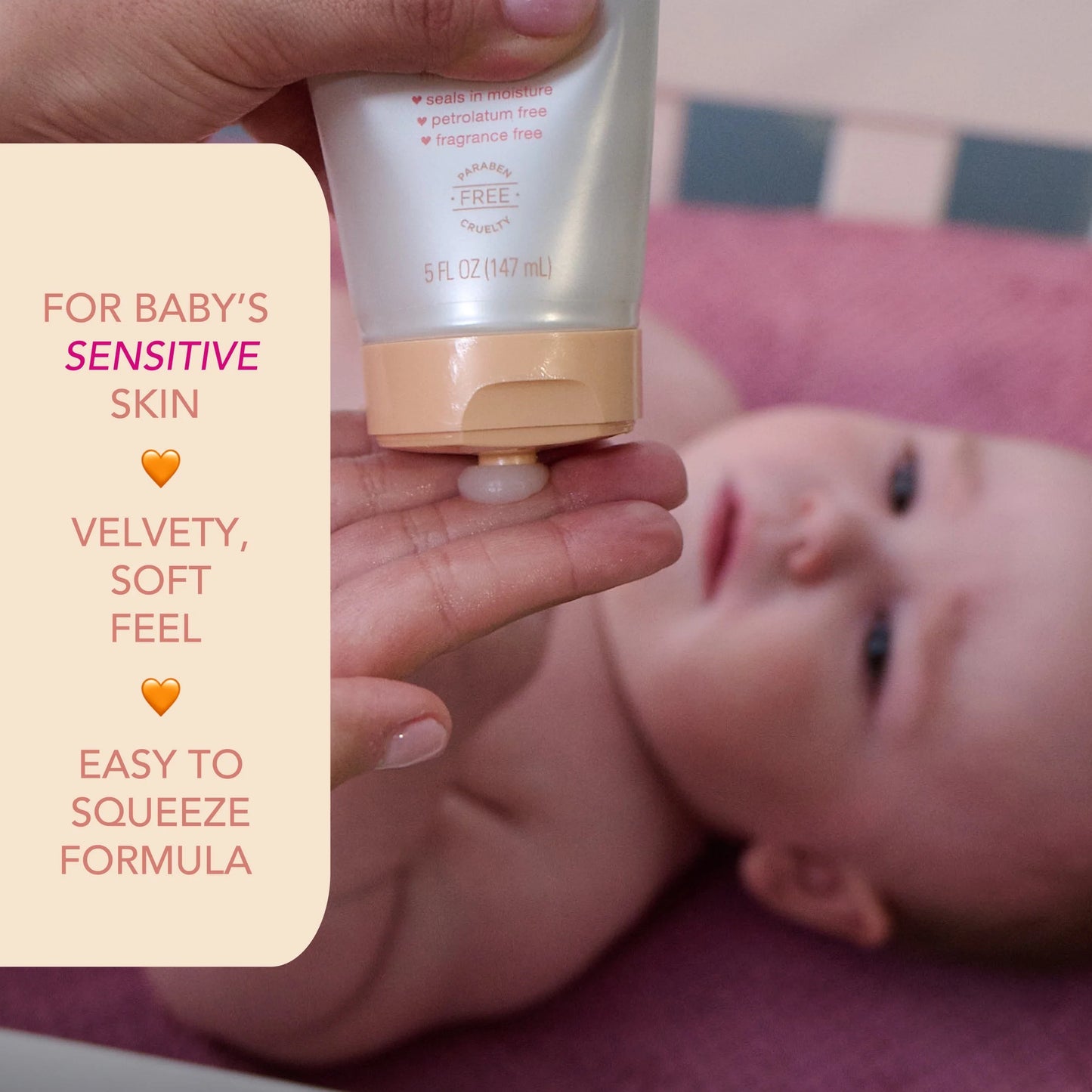 Baby  All-Purpose Ointment, Plant-Based Moisturizers, Petrolatum Free & Pediatrician-Tested, 5 Oz