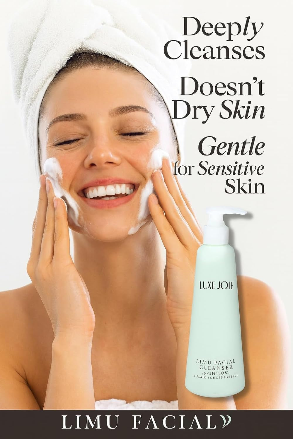 Luxejoie Facial Cleansers (Limu Facial Cleanser 8 Oz)