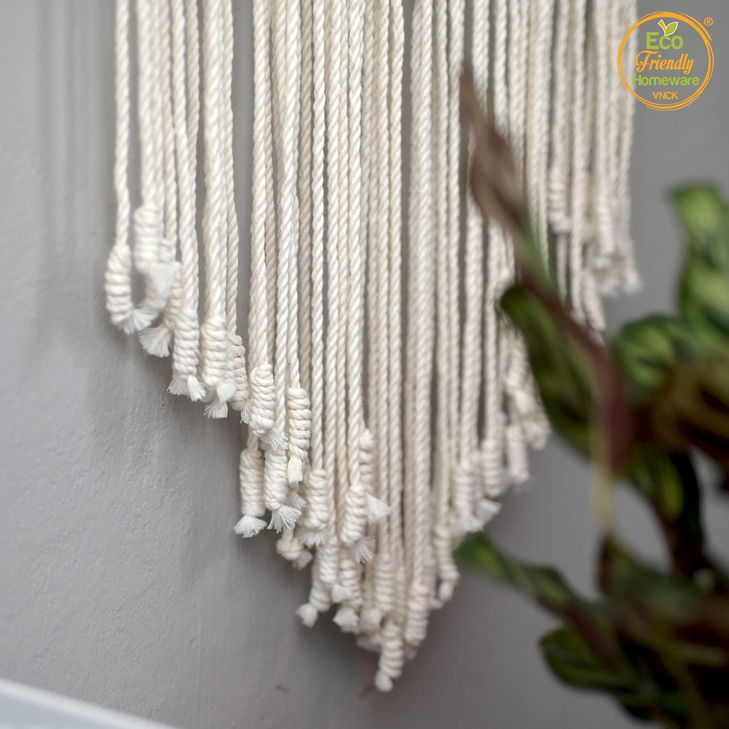 Boho Macrame Wall Hanging Large, Macrame Decor, Boho Wall Art, Macrame Tapestry, Large Macrame Wall Decor, Macromay Wall Decor, Woven Wall Hanging, Wall Hanging Decor, Woven Tapestry 15" X 32", Beige