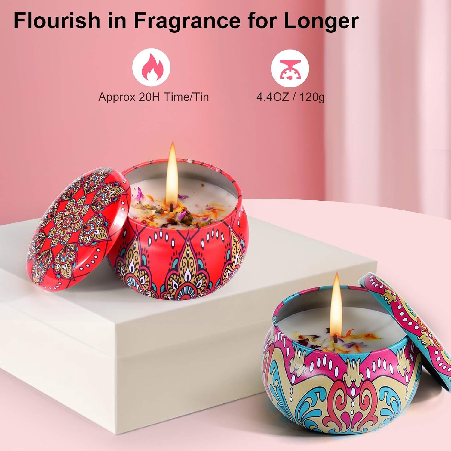 Gifts for Mom, HOTIOGA Mom Gifts from Daughter and Son Funny Scented Candles Mother Presents for Christmas Mothers Day Birthday Thanksgiving