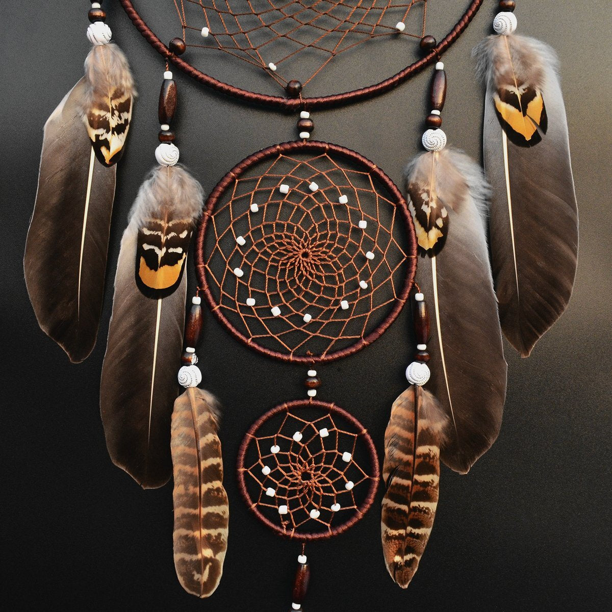 Large Dream Catchers for Bedroom Adult Brown Boho Dream Catcher Wall