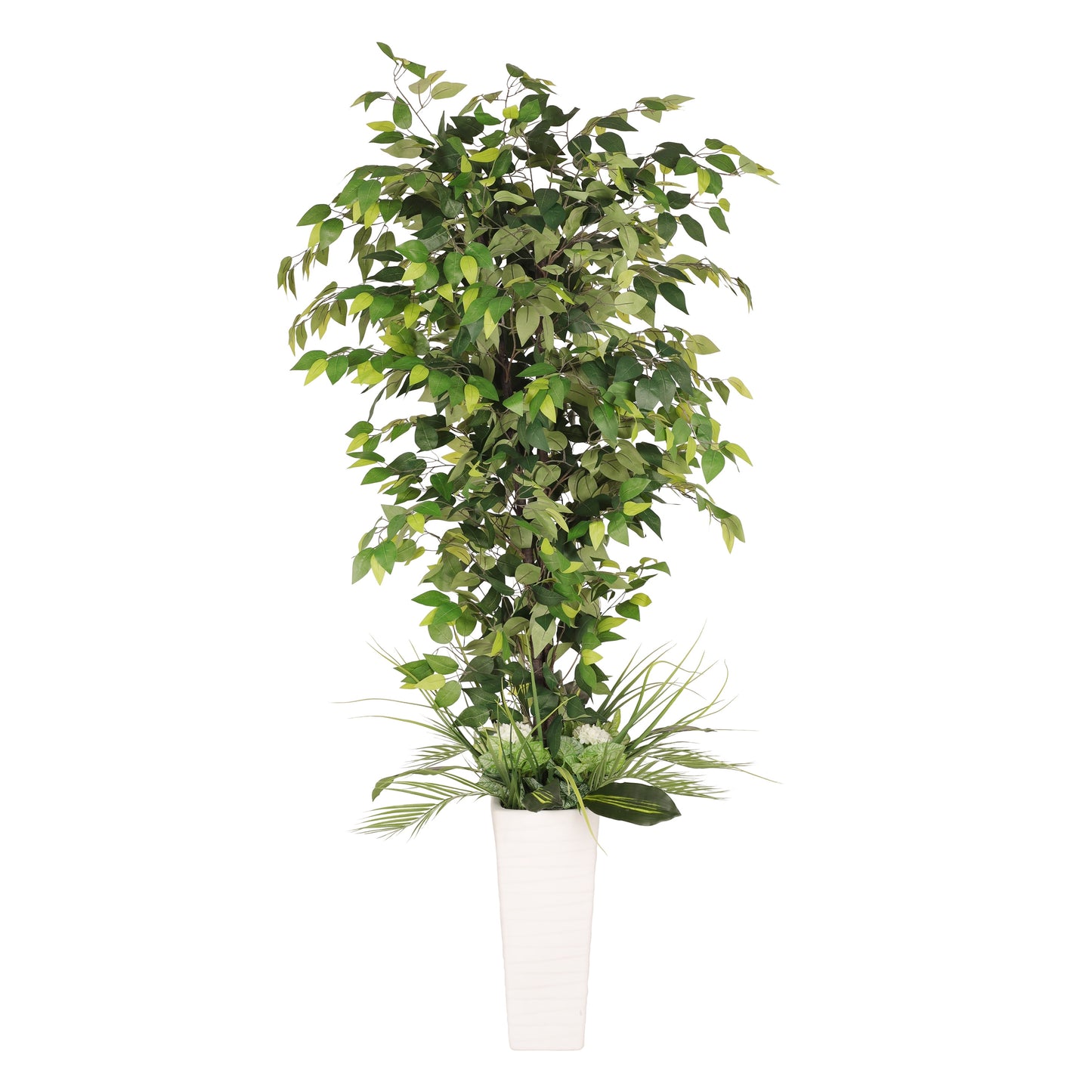 6 Ft. Artificial Ficus Microcarpa Tree