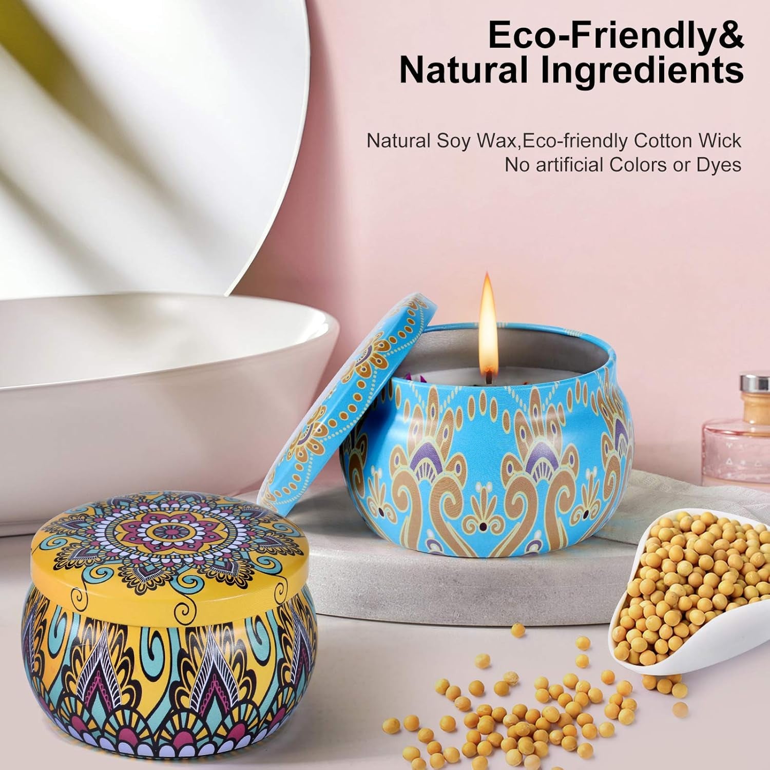 Gifts for Mom, HOTIOGA Mom Gifts from Daughter and Son Funny Scented Candles Mother Presents for Christmas Mothers Day Birthday Thanksgiving