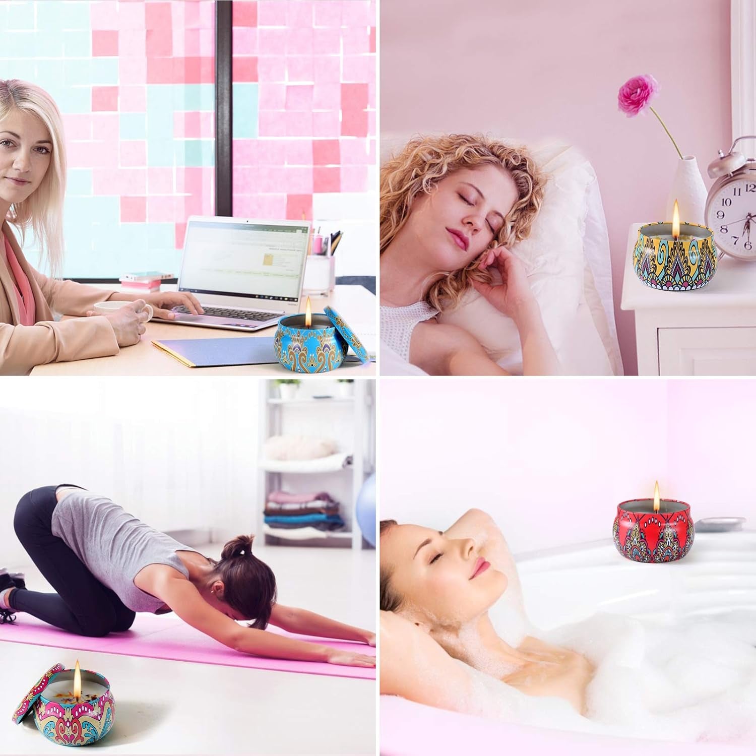 Gifts for Mom, HOTIOGA Mom Gifts from Daughter and Son Funny Scented Candles Mother Presents for Christmas Mothers Day Birthday Thanksgiving