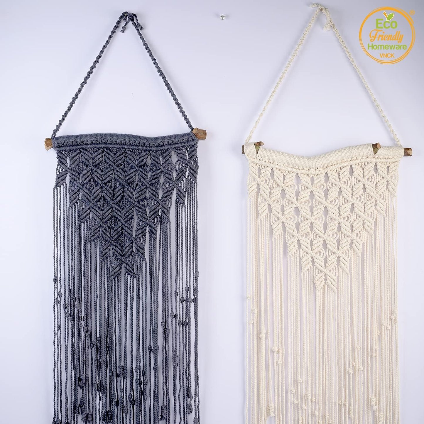 Boho Macrame Wall Hanging Large, Macrame Decor, Boho Wall Art, Macrame Tapestry, Large Macrame Wall Decor, Macromay Wall Decor, Woven Wall Hanging, Wall Hanging Decor, Woven Tapestry 15" X 32", Beige