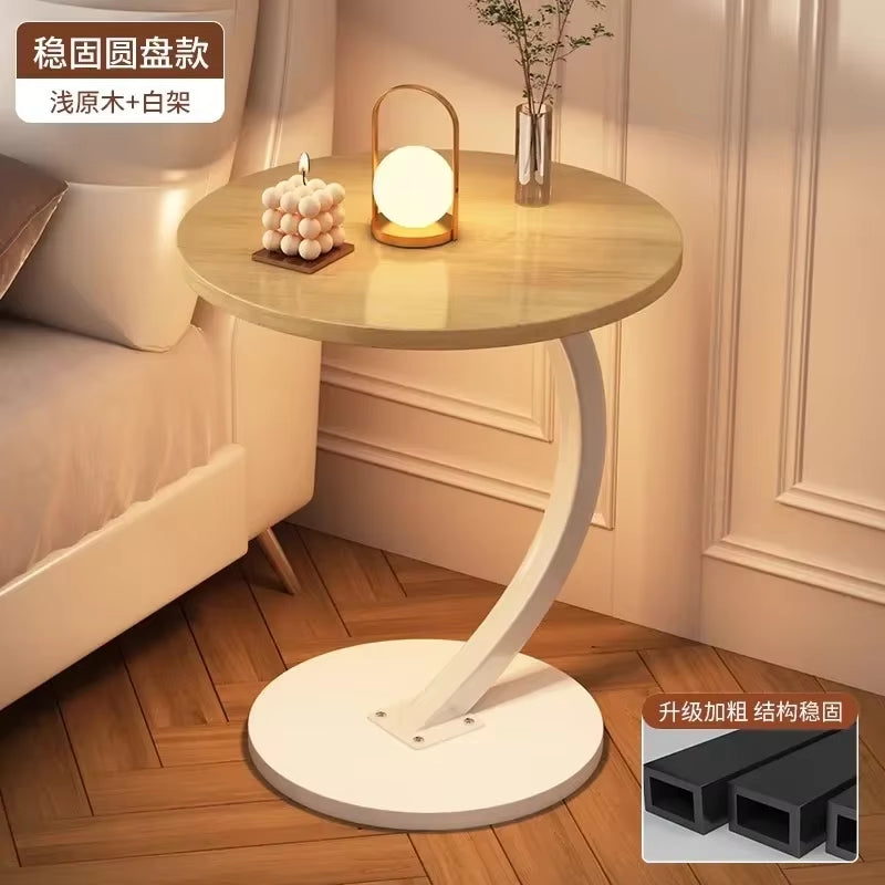 Ergonomic round Coffee Tables Breakfast Coffee Aesthetic Luxury Small Side Table Space Saving Bistro Simple Hotel Furniture