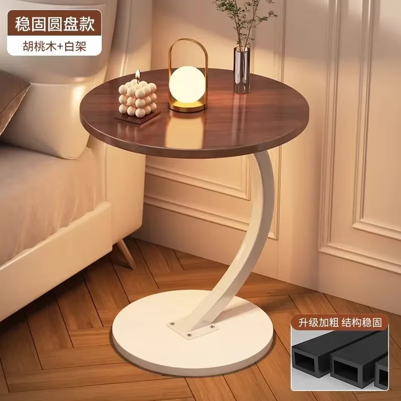 Ergonomic round Coffee Tables Breakfast Coffee Aesthetic Luxury Small Side Table Space Saving Bistro Simple Hotel Furniture