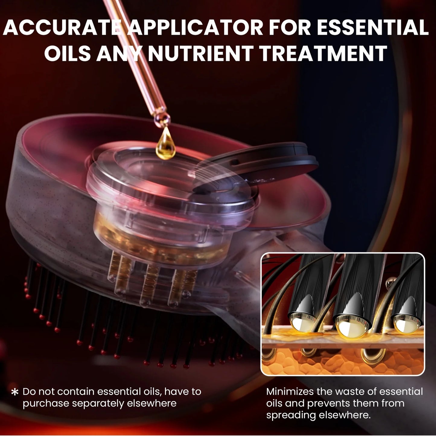 Scalp Trilogy Massager Scalp 3, Hair Care IPX7, Smart Scalp Brush for Hair Growth, Detangling Styling