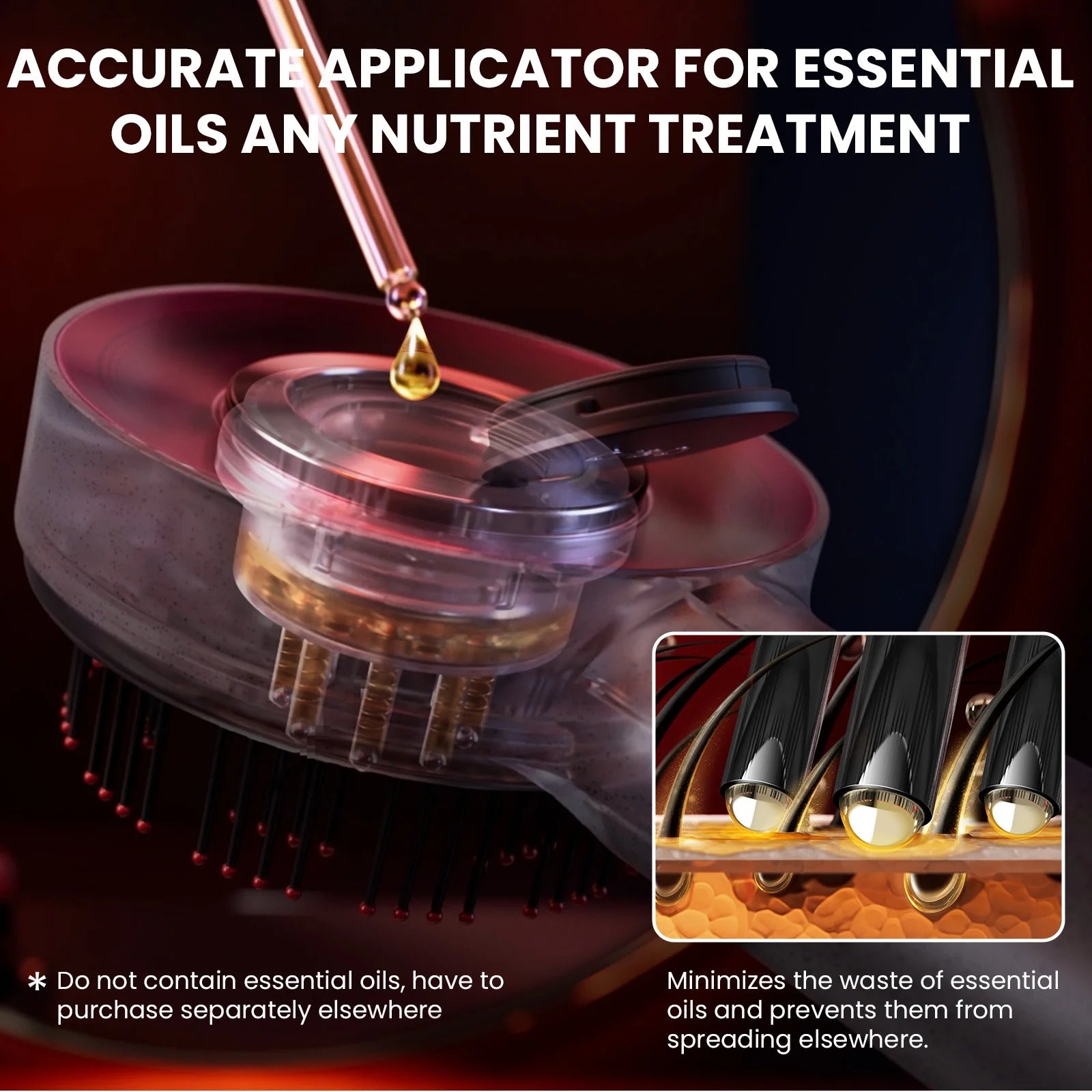 Scalp Trilogy Massager Scalp 3, Hair Care IPX7, Smart Scalp Brush for Hair Growth, Detangling Styling