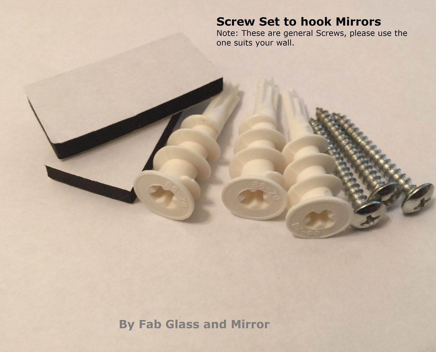 Fab Glass and Mirror M-20X30Oct-Hks Octagon Frameless Wall Mirror Bevel Polish with 3 Hooks,20" X 30"